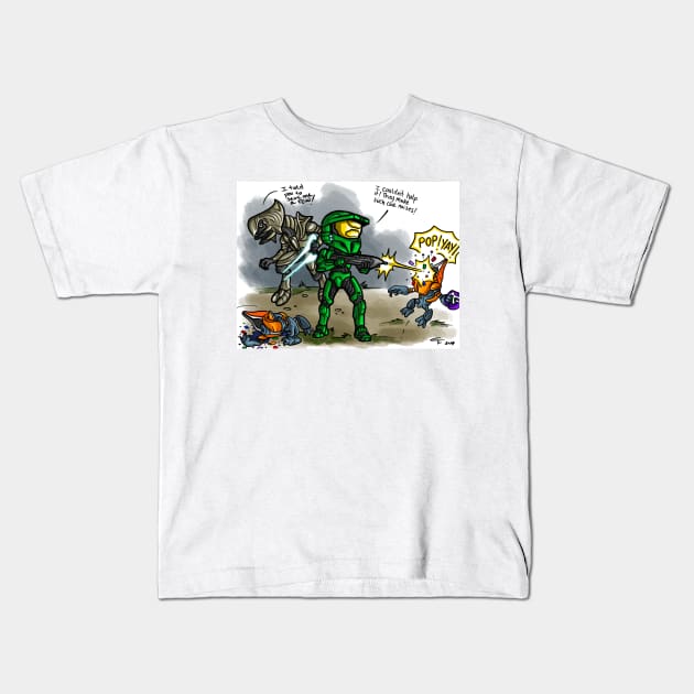 Arby and the Chief Kids T-Shirt by Art by Crystal Fiss 